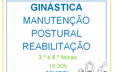 Ginástica em Cabrela a partir de Fevereiro