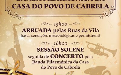 Comemorações do 87º Aniversário da Banda Filarmónica da Casa do Povo de Cabrela